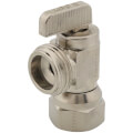 Product Image of 1/2" FIP x Hose Angle Hose & Boiler Drain, Lead Free (Chrome Plated)