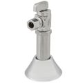 Product Image of 1/2" MIP x 3/8" OD Compression Angle Finishing Valve w/ 2-1/2" Ext. Lead Free (Chrome)