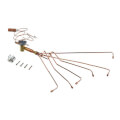 Product Image of 3/8" R-22 3-Ton Thermal Expansion Valve w/ Distributor, 611038