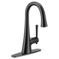 Product Image of Kurv 1 Handle Bar Faucet (Matte Black), 6126BL