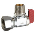 Product Image of 1/2" FIP x 1/2" Female Solder Stop Valve, Lead Free (Brass)