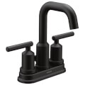 Product Image of Gibson Two-Handle High Arc Bathroom Faucet (Matte Black), 6150BL
