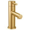 Product Image of Align Brushed Gold 1 Handle Bathroom Faucet, High Arc, 6190BG