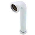 Product Image of 1-1/4" x 8" Slip Elbow w/ 2 nuts and 2 washers (Chrome-Plated)