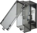 Product Image of 1-Gang Weatherproof Low Profile IN-and-Out Vertical In-Use Cover, Oversize (Clear)