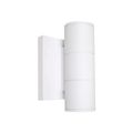 Product Image of 2 Light LED Small Up and Down Sconce Fixture White Finish 10W 120/277V