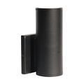 Product Image of 1 Light LED Large Up or Down Sconce Fixture Black Finish 10W 120/277V
