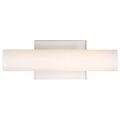 Product Image of Bend LED Small Vanity Brushed Nickel Finish w/ White Acrylic