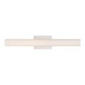 Product Image of Bend LED Medium Vanity Brushed Nickel Finish w/ White Acrylic