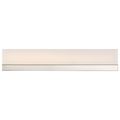 Product Image of Jackson LED Medium Vanity Brushed Nickel Finish w/ White Acrylic