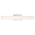 Product Image of Jess LED Medium Vanity Brushed Nickel Finish w/ White Acrylic