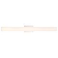 Product Image of Jess LED Large Vanity Brushed Nickel Finish w/ White Acrylic