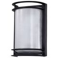 Product Image of LED Rectangular Bulk Head Fixture Black Finish w/ White Glass