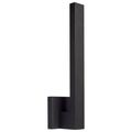 Product Image of Raven LED Outdoor Sconce 18" Textured Matte Black Finish 15 Watts 3000K