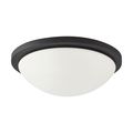 Product Image of Button LED 13" Flush Mount Fixture Black Finish