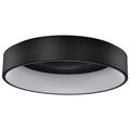Product Image of Orbit, 30W LED Flush Mount, CCT Selectable 3000K/4000K/5000K, Black Finish