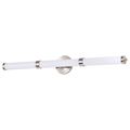 Product Image of Kagen Large Vanity LED Brushed Nickel Finish White Acrylic Lens