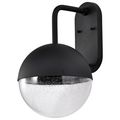 Product Image of Atmosphere 10W LED Large Wall Lantern Matte Black w/ Clear Seeded Glass