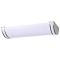 Product Image of Glamour LED 25" Linear Flush Mount Fixture Brushed Nickel Finish CCT Selectable 3K/4K/5K