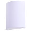 Product Image of Crispo LED 9" Wall Sconce White Finish CCT Selectable 3K/4K/5K