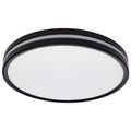 Product Image of 15 Inch Surface Mount w/ Night Light 5 CCT Selectable Matte Black Finish