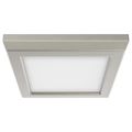 Product Image of Blink Pro 9W 5in LED Fixture CCT Selectable Square Shape Brushed Nickel Finish 120V