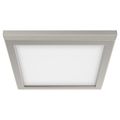 Product Image of Blink Pro 11W 7in LED Fixture CCT Selectable Square Shape Brushed Nickel Finish 120V