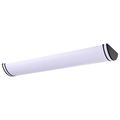 Product Image of Glamour LED 50" Linear Flush Mount Fixture Black Finish CCT Selectable 3K/4K/5K