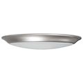 Product Image of 10" LED Disk Light 5-CCT Selectable 27K/3K/35K/4K/5K Brushed Nickel Finish (Pack of 2)