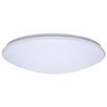 Product Image of 19" LED Cloud Fixture, 25Ws, 27K/30K/35K/40K/50K CCT Selectable, Round Shape, White Finish, 120V