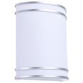 Product Image of Glamour, LED Wall Sconce, Brushed Nickel Finish, 27K/3K/35K/4K/5K CCT Selectable