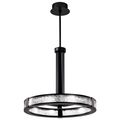 Product Image of Darrow 24 Inch LED Pendant Matte Black Acrylic Panels