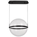 Product Image of Arvada 20 Inch LED Pendant Matte Black Silk Screened Acrylic Lens