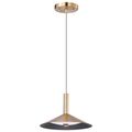 Product Image of Corrine 10 Inch LED Pendant Burnished Brass 3K/4K/5K CCT Selectable