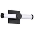 Product Image of Bowman 12 Inch LED Vanity Matte Black Acrylic Lens
