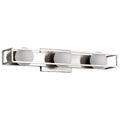 Product Image of Jenkins 24 Inch 3 Light LED Vanity Brushed Nickel w/ Frosted Glass