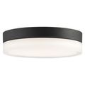 Product Image of Pi 9" Flush Mount LED Fixture Black Finish w/ Etched Glass
