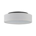 Product Image of Heather LED Flush Fixture w/ White Linen Shade
