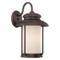 Product Image of Bethany LED Outdoor Large Wall w/ Satin White Glass