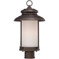 Product Image of Bethany LED Outdoor Post w/ Satin White Glass