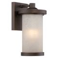 Product Image of Diego LED Outdoor Small Wall w/ Satin Amber Glass