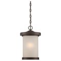 Product Image of Diego LED Outdoor Hanging w/ Satin Amber Glass
