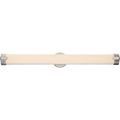 Product Image of Loop 36" LED Wall Sconce Brushed Nickel Finish White Acrylic Lens