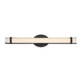 Product Image of Slice Double LED Wall Sconce Aged Bronze Finish