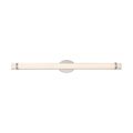 Product Image of Slice 36" LED Wall Sconce Polished Nickel Finish White Acrylic Lens