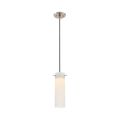 Product Image of Pulse LED Mini Pendant w/ White Opal Glass Brushed Nickel Finish