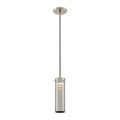Product Image of Pulse LED Mini Pendant w/ Mirrored Glass Brushed Nickel Finish