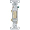 Product Image of 1P, 1/2 HP Ivory Toggle Switch, 15A (120V)