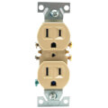 Product Image of Brown Electrical Duplex Receptacle (20A, 125V) 