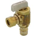 Product Image of 1/2" Expansion PEX Full-Port Angle Stop Valve, Lead Free (Rough Brass)